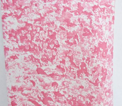 Pink Watercolor Splash Authentic Vintage Flour Sack