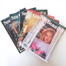 Sew Beautiful Magazine Back Issues 1997