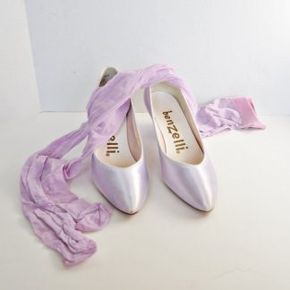 Vintage Lavender Pumps - Benzelli Shoes
