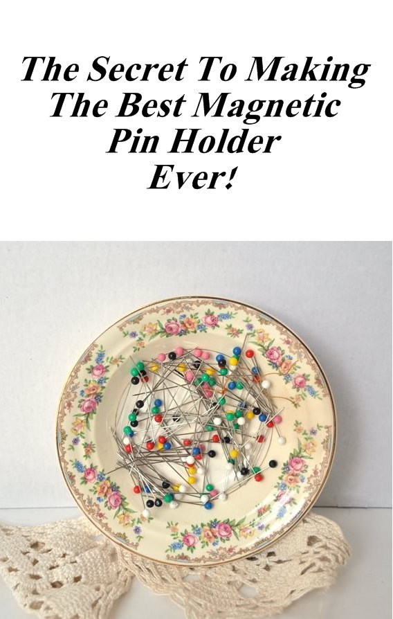 The simple, extra step most tutorials don't tell you to make the best magnetic pin holder ever! One that really works!