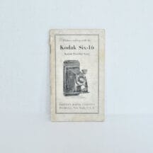 Kodak Six-16 Manual