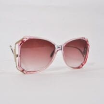 1980s Ombre Rose Colored Sunglasses