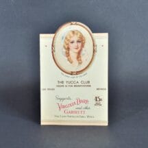 Yucca Club Menu - Wine Menu - Virginia Dare