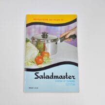 1969 Saladmaster Cookbook