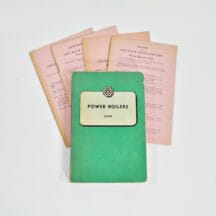 1949 ASME Code Rules for Construction of Power Boilers