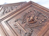 Antique cabinet doors suitable for hanging on the wall