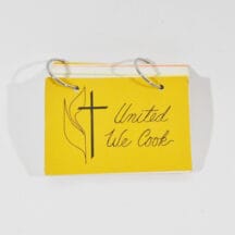 Charity Cookbook Sylacauga Wesley Chapel UMC United We Cook