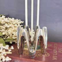 Dansk Crown Candle Holder For Tiny Tapers