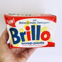 Vintage 5 count box of Brillo Soap Pads