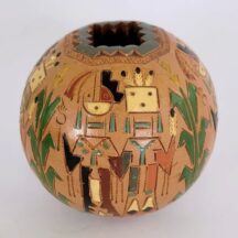 Navajo seed pot by Ken and Irene White