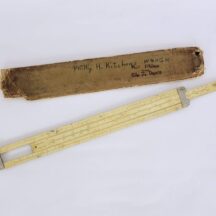 Vintage slide rule and case. Made by Pickett