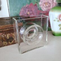 Clear Christian Tortu vase from the Diablo line.