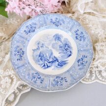 J. Heath Ontario Lake Scenery 7-1/8" plate