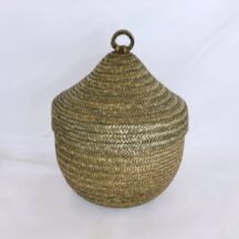 Rosenthal Netter basket ice bucket. Pagoda shape. Woven