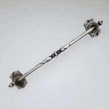 Amerock Carriage House silvertone metal towel bar