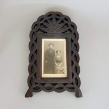 Vintage carved wood frame
