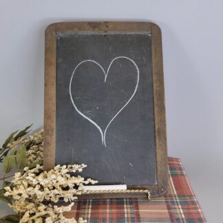 Antique slate chalkboard