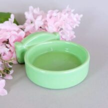Vintage Jadeite Wall Mount Porcelain Cup Holder