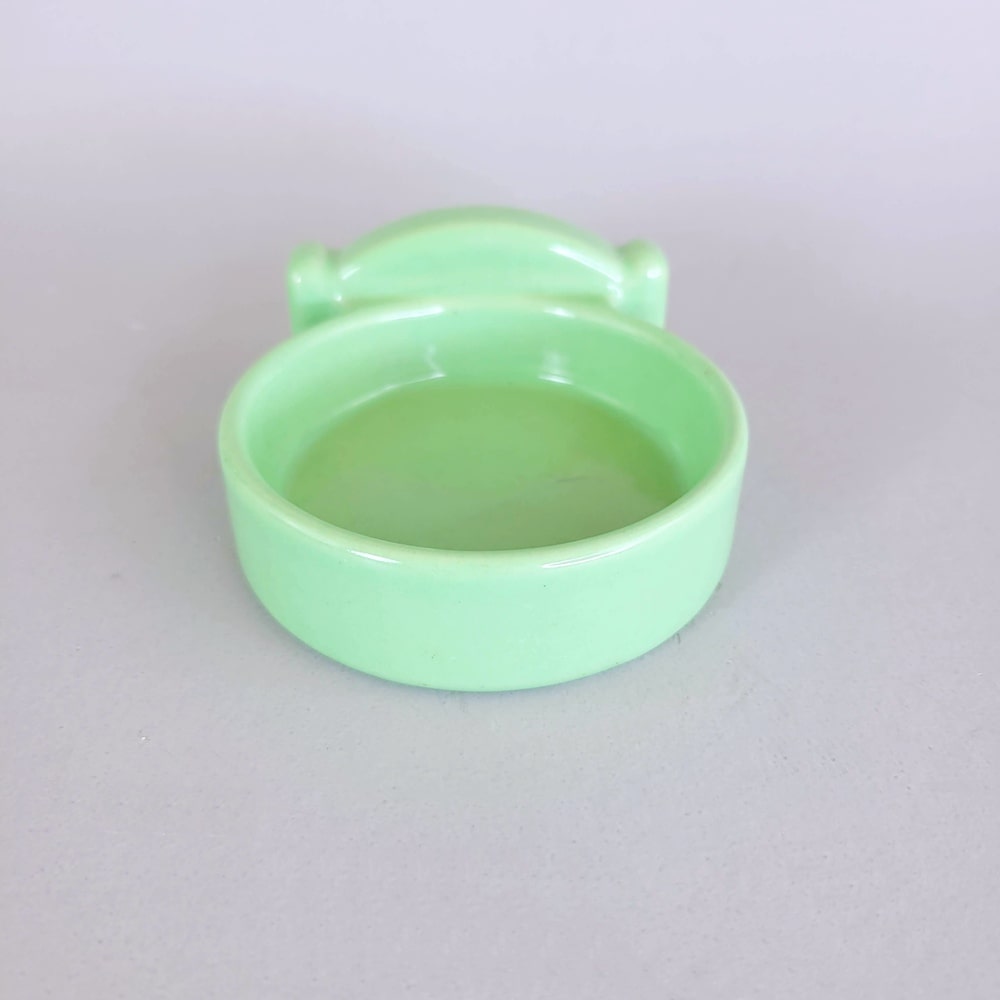 Vintage Jadeite Wall Mount Porcelain Cup Holder